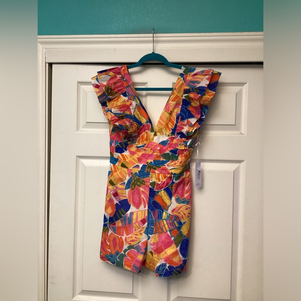 J.Marie Ruffle Romper - Picture 2 of 6